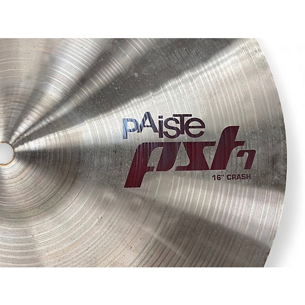 Used Paiste 16in PST7 Crash Cymbal
