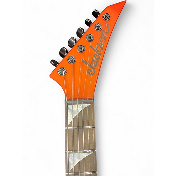 Used Jackson SL2MG Satin Lambo Orange Solid Body Electric Guitar