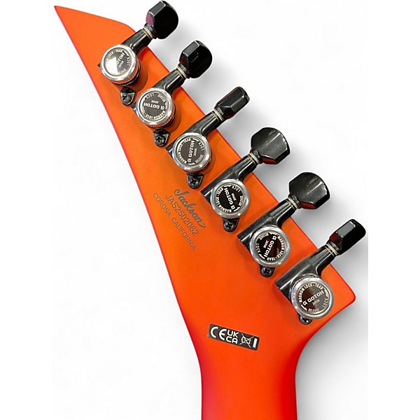 Used Jackson SL2MG Satin Lambo Orange Solid Body Electric Guitar