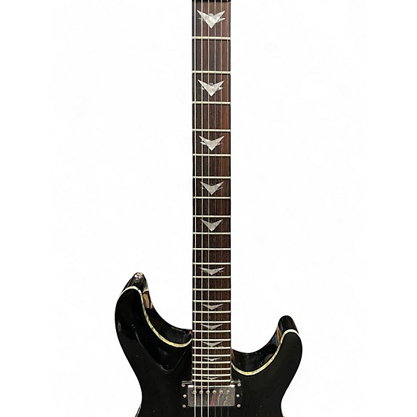 Used Schecter Guitar Research C-1 ARTIST LIMITED EDITION GLOSS BLACK Solid Body Electric Guitar