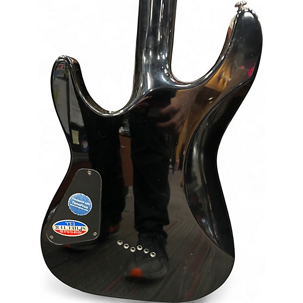 Used Schecter Guitar Research C-1 ARTIST LIMITED EDITION GLOSS BLACK Solid Body Electric Guitar