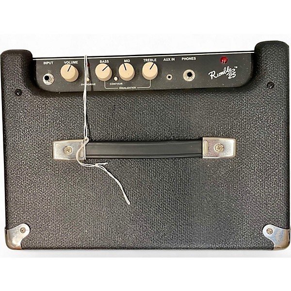 Used Fender Rumble 25 25W 1x8 Bass Combo Amp