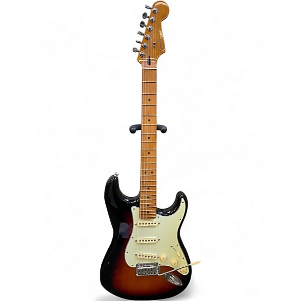 Used Fender Standard Stratocaster Sunburst Solid Body Electric Guitar