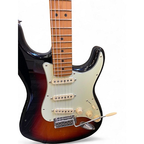 Used Fender Standard Stratocaster Sunburst Solid Body Electric Guitar