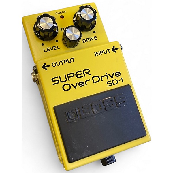 Used BOSS SD1 Super Overdrive Effect Pedal
