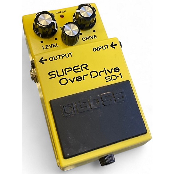 Used BOSS SD1 Super Overdrive Effect Pedal