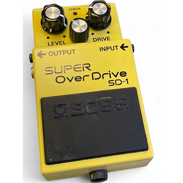 Used BOSS SD1 Super Overdrive Effect Pedal
