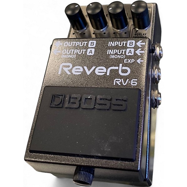 Used BOSS RV6 Digital Reverb Effect Pedal