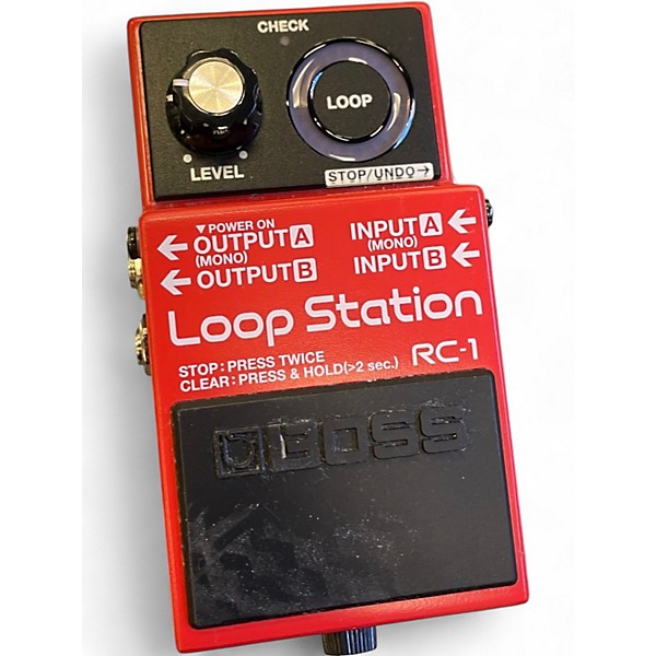 Used BOSS RC1 Loop Station Pedal