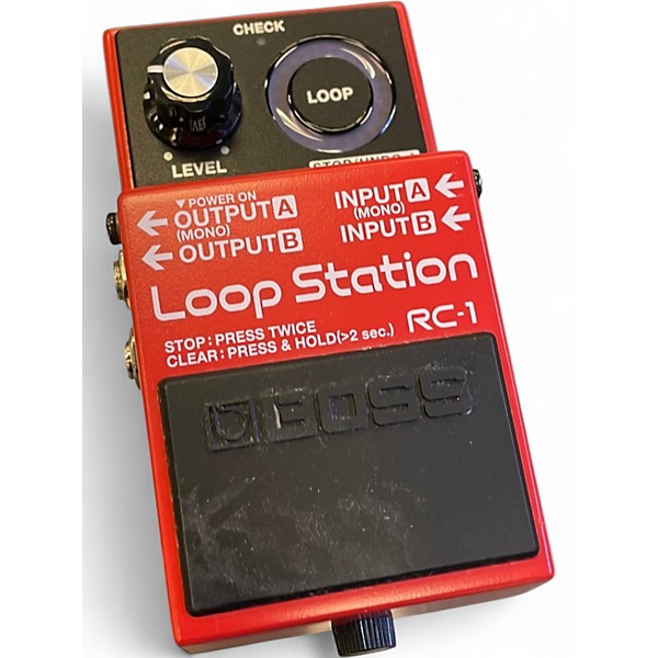 Used BOSS RC1 Loop Station Pedal