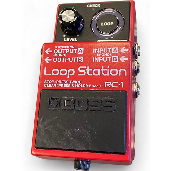 Used BOSS RC1 Loop Station Pedal