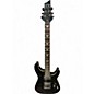 Used Schecter Guitar Research Solo 6 Custom Black Solid Body Electric Guitar thumbnail