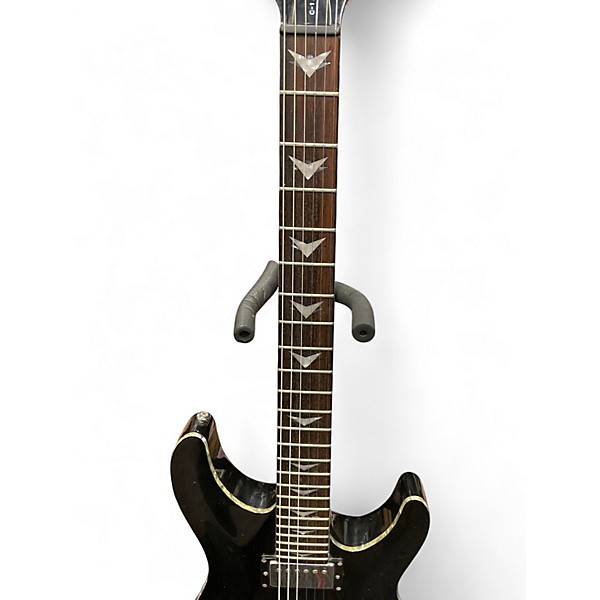 Used Schecter Guitar Research Solo 6 Custom Black Solid Body Electric Guitar