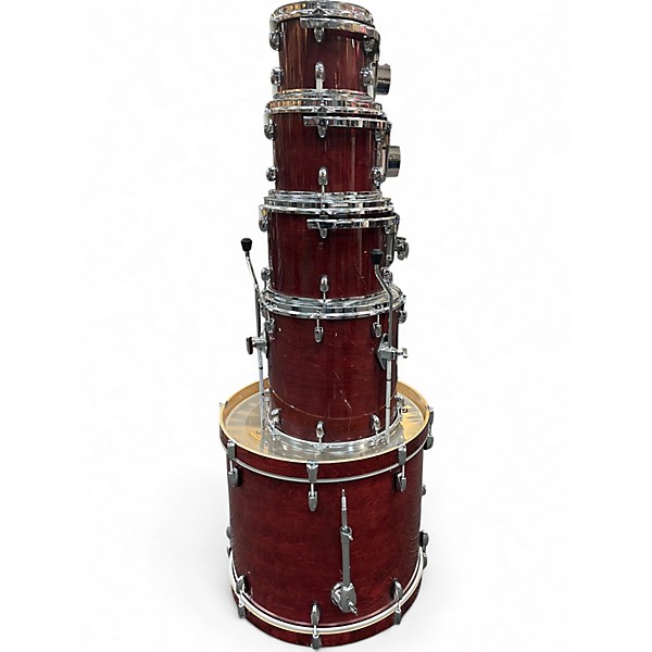 Used Gretsch Drums 5 Piece CATALINA BIRCH TRANS RED Drum Kit