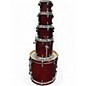 Used Gretsch Drums 5 Piece CATALINA BIRCH TRANS RED Drum Kit