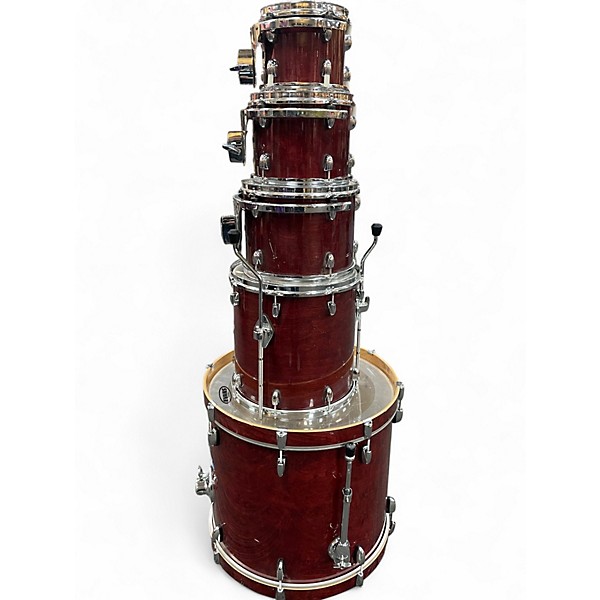 Used Gretsch Drums 5 Piece CATALINA BIRCH TRANS RED Drum Kit