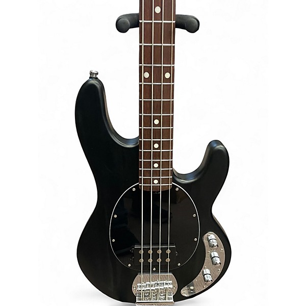 Used Sterling by Music Man Sub 4 MATTE BLACK Electric Bass Guitar