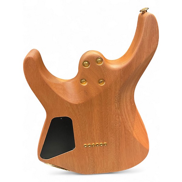 Used Charvel Pro-Mod DK24 HH HT M Mahogany with Figured Walnut Natural Solid Body Electric Guitar