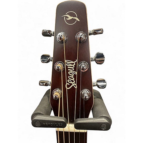 Used Seagull Dreadnought CW QIT AUTUMN BURST Acoustic Electric Guitar