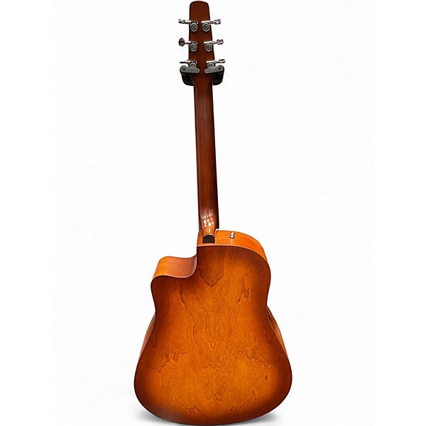 Used Seagull Dreadnought CW QIT AUTUMN BURST Acoustic Electric Guitar