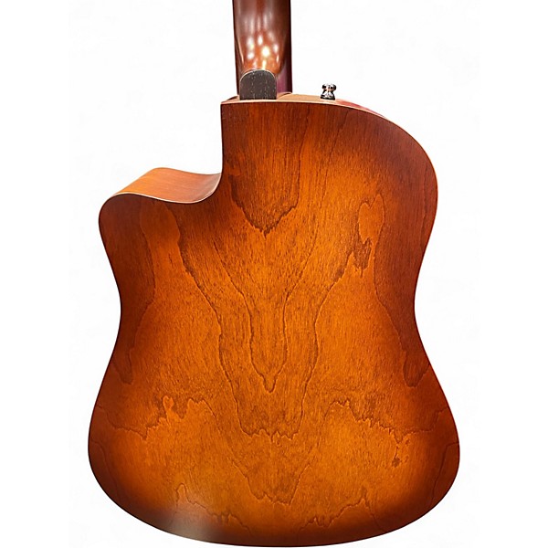 Used Seagull Dreadnought CW QIT AUTUMN BURST Acoustic Electric Guitar