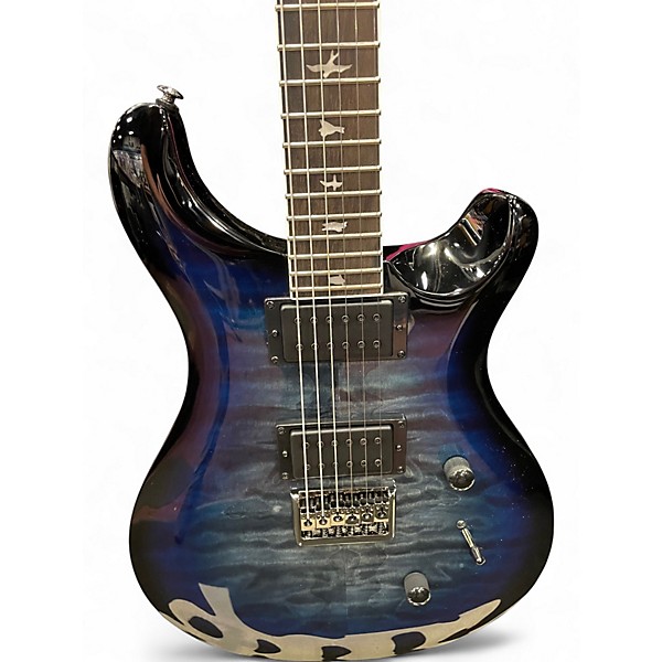 Used PRS SE Mark Holcomb Signature HOLCOMB BLUE BURST Solid Body Electric Guitar
