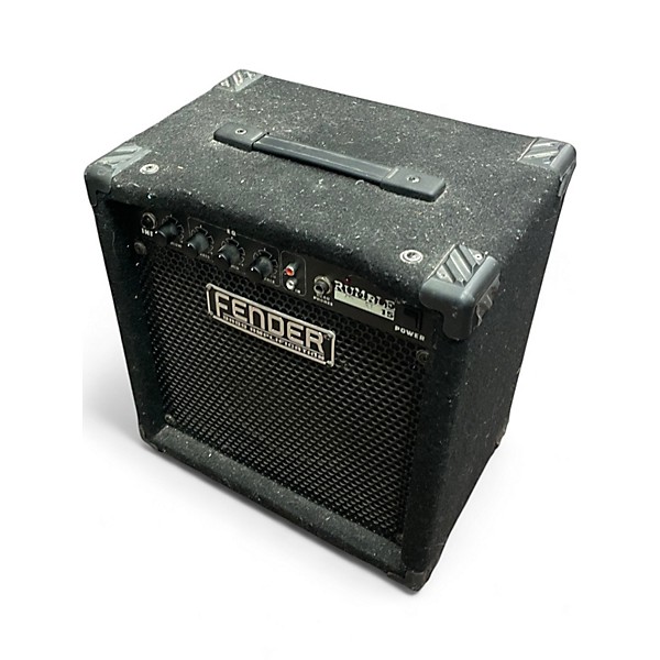 Used Fender Rumble 15 15W 1X8 Bass Combo Amp