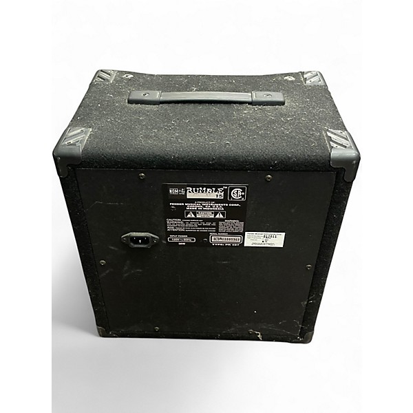 Used Fender Rumble 15 15W 1X8 Bass Combo Amp