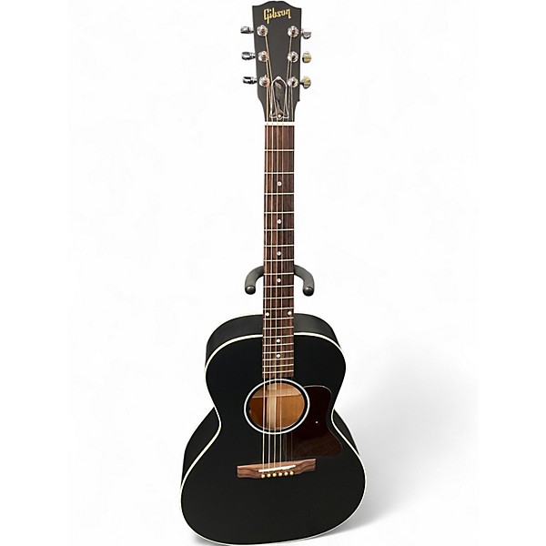 Used Gibson LOO Satin Black Acoustic Electric Guitar