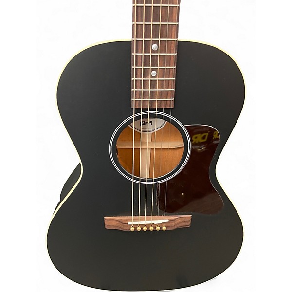 Used Gibson LOO Satin Black Acoustic Electric Guitar