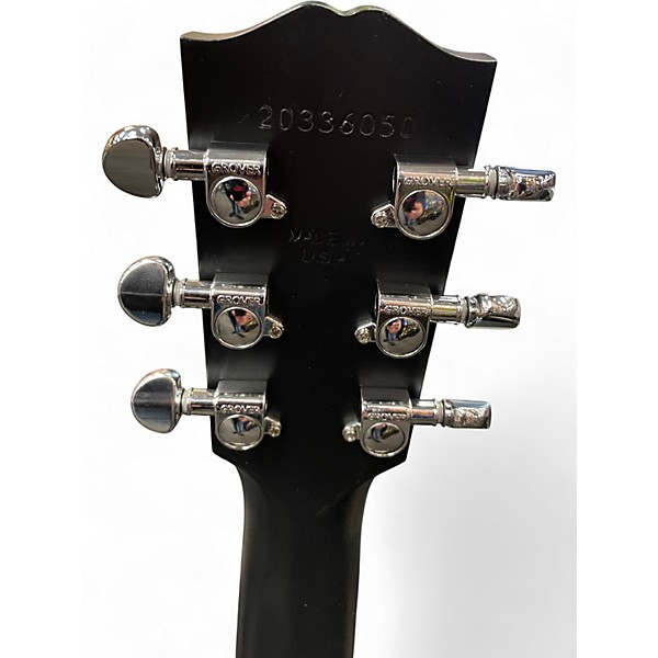 Used Gibson LOO Satin Black Acoustic Electric Guitar