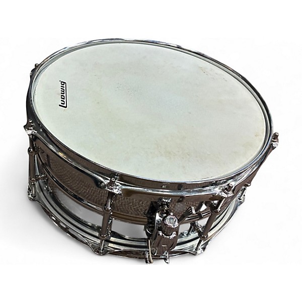 Used Ludwig 13X6 Supralite Snare Chrome Drum