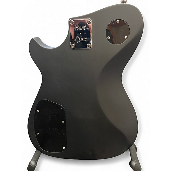 Used Manson Guitars Meta Series Matt B. Black Solid Body Electric Guitar