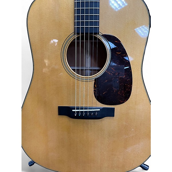 Used Martin D18 Natural Acoustic Guitar