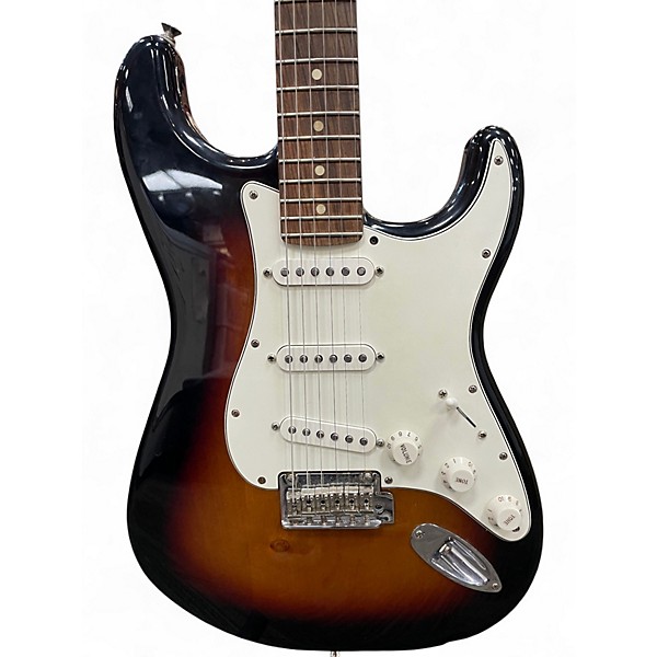 Used Fender Player Stratocaster Sunburst Solid Body Electric Guitar