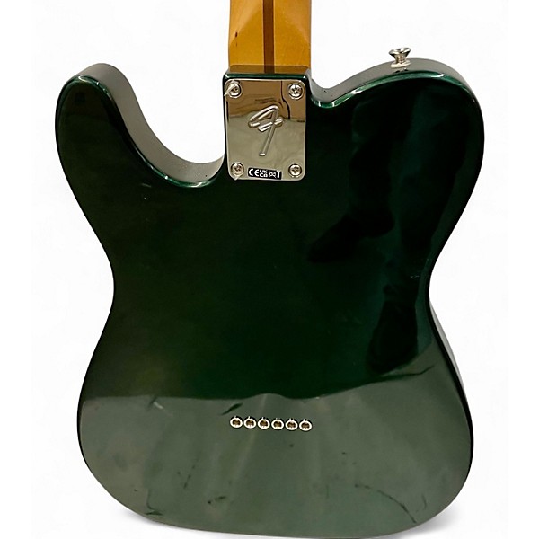Used Fender PLAYER II TELECASTER BRITISH RACING GREEN Solid Body Electric Guitar