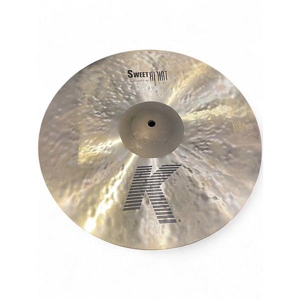 Used Zildjian 16in K Sweet Hi-Hat Pair Cymbal