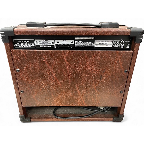 Used Behringer AT108 1X8 15W Ultracoustic Acoustic Guitar Combo Amp