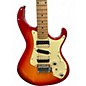 Used Jay Turser S Style Double Cut Cherry Sunburst Solid Body Electric Guitar