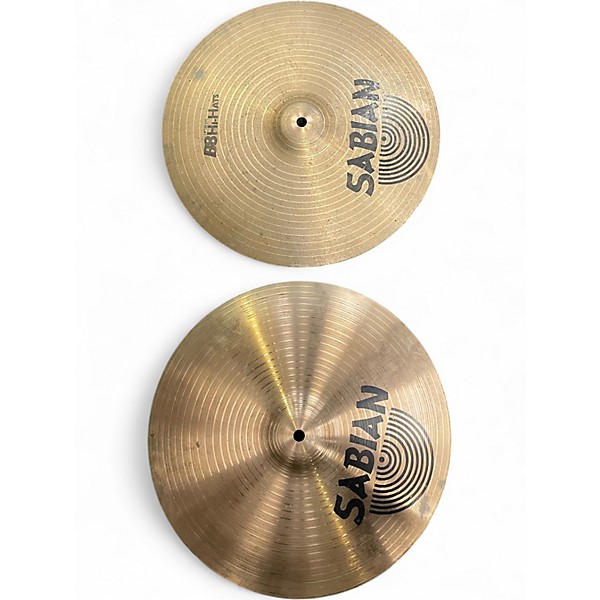 Used SABIAN 16in B8 Hi Hat Pair Cymbal