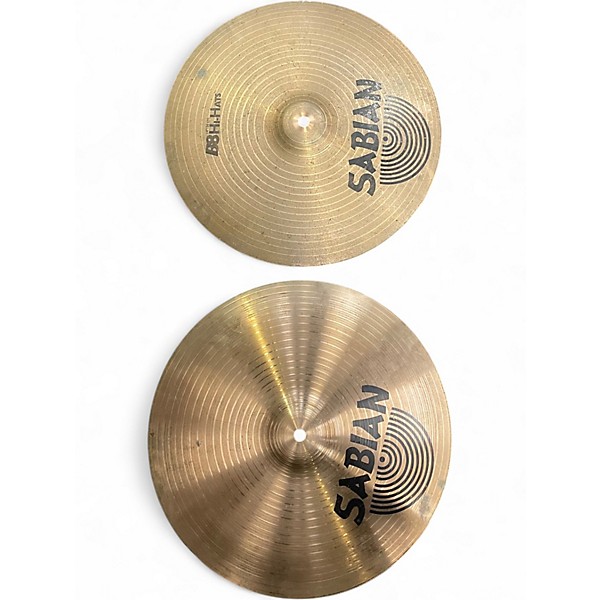 Used SABIAN 16in B8 Hi Hat Pair Cymbal