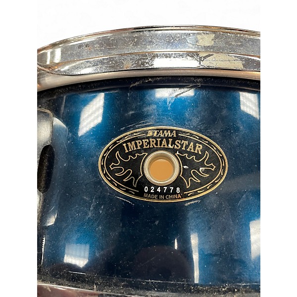 Used TAMA 14X6 Imperialstar Snare Metallic Blue Drum
