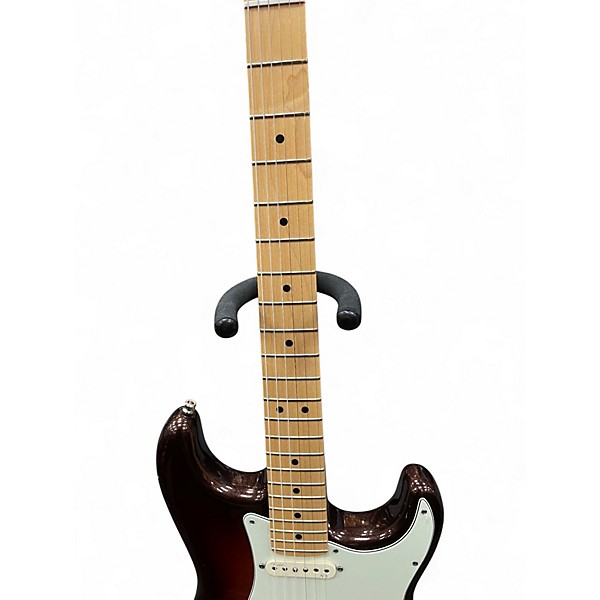 Used Fender American Deluxe Stratocaster Plus Mystic Sunburst Solid Body Electric Guitar