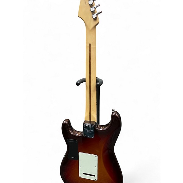 Used Fender American Deluxe Stratocaster Plus Mystic Sunburst Solid Body Electric Guitar