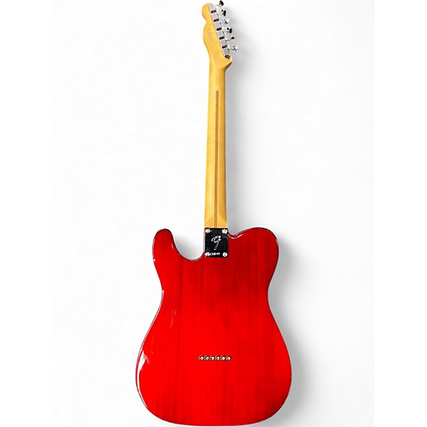 Used 2025 Fender Player II Telecaster Chambered Mahogany Crimson Red Trans Solid Body Electric Guitar