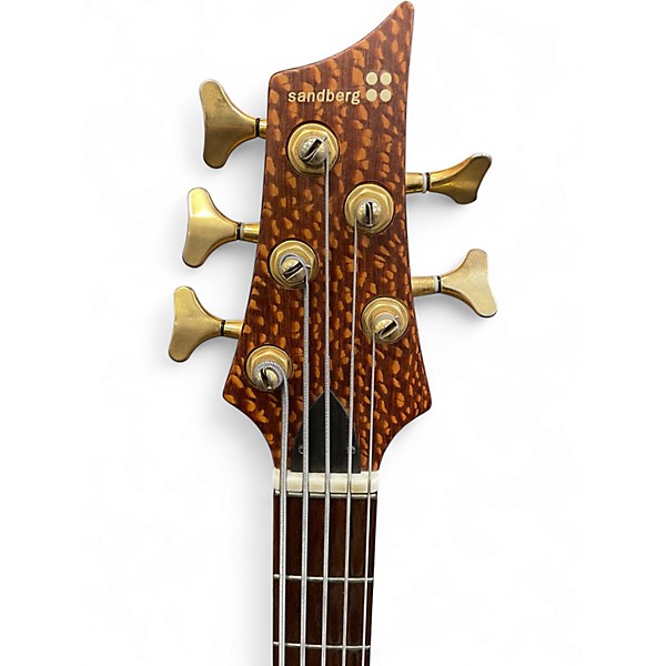 Used sandberg KEN TAYLOR LACE WOOD Electric Bass Guitar