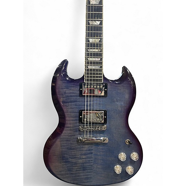 Used Gibson SG Modern Blue Burst Solid Body Electric Guitar