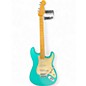 Used Squier 40th Anniversary Stratocaster Turquoise Solid Body Electric Guitar thumbnail