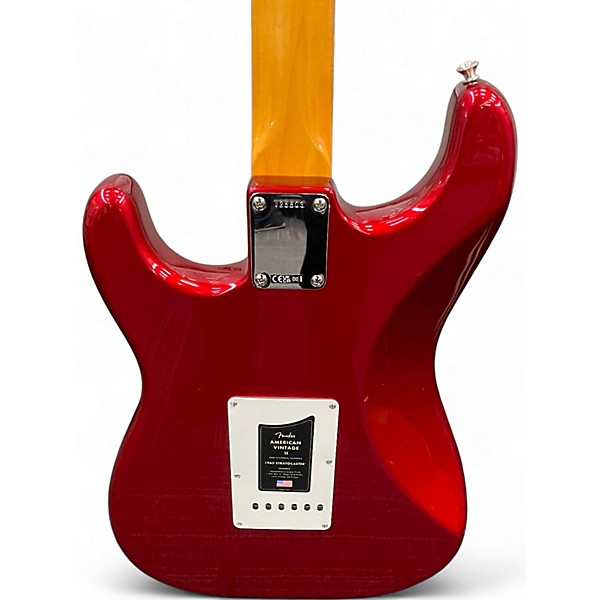 Used 2025 Fender American Vintage II 1965 Stratocaster Candy Apple Red Solid Body Electric Guitar