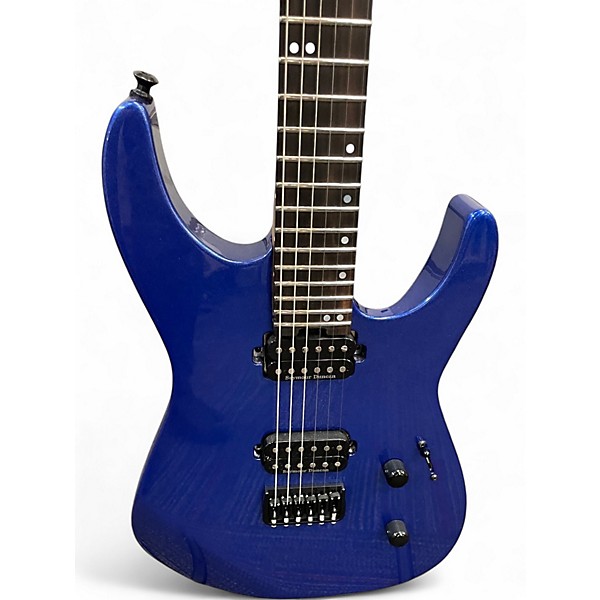 Used 2024 Jackson American Series Virtuoso HT Mystic Blue Solid Body Electric Guitar